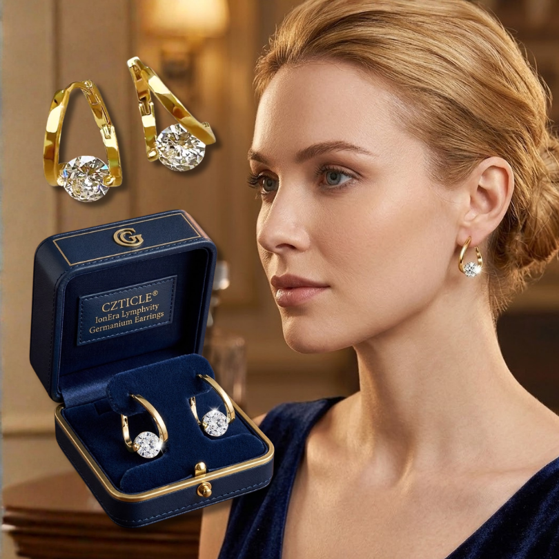 CZTICLE® IonEra Lymphvity Germanium Earrings✨