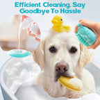 LuxePaws 2-in-1 Soft Silicone Pet Bath & Massage Brush🐾✨