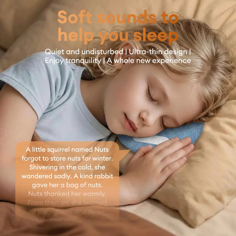 12mm Ultra-Thin Pillow Bluetooth Sleep Speaker — Personal Audio & For Peaceful Nights