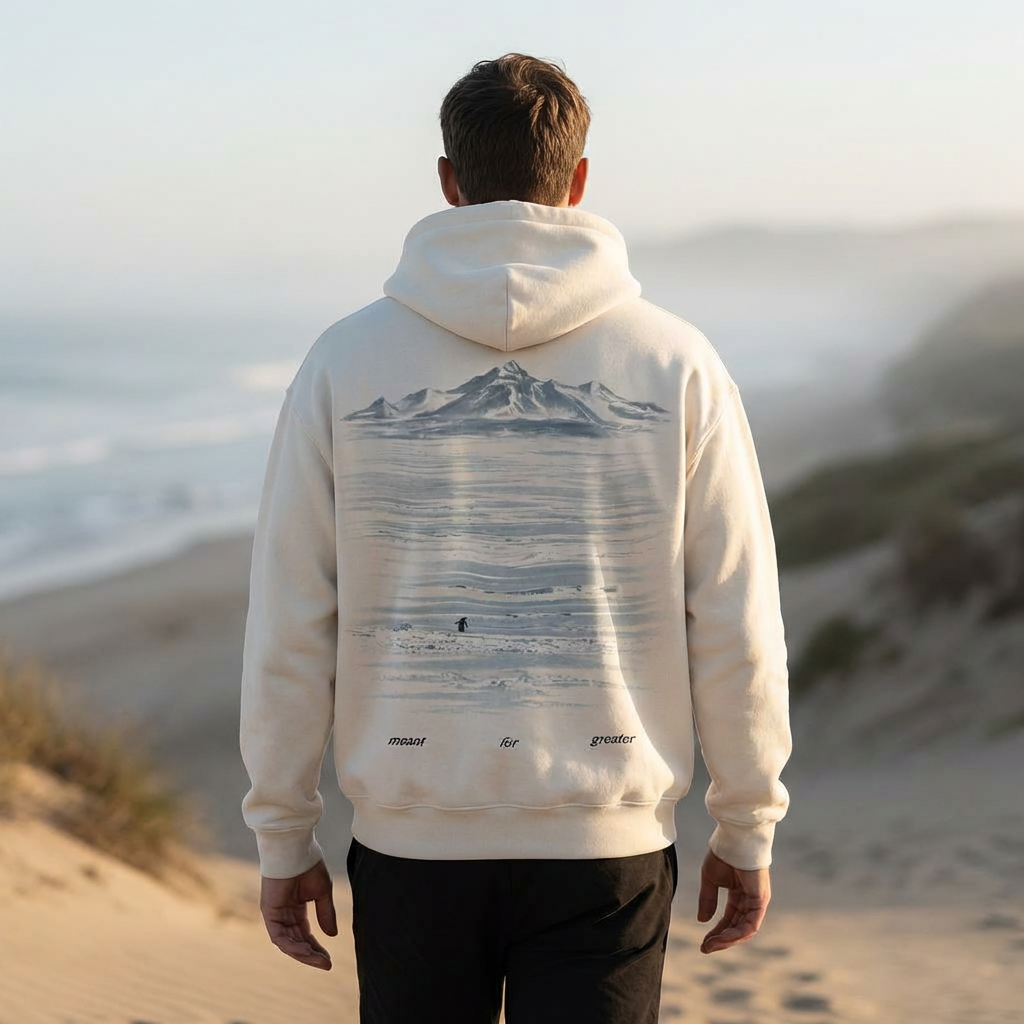 Lone Penguin But Why Oversized Hoodie