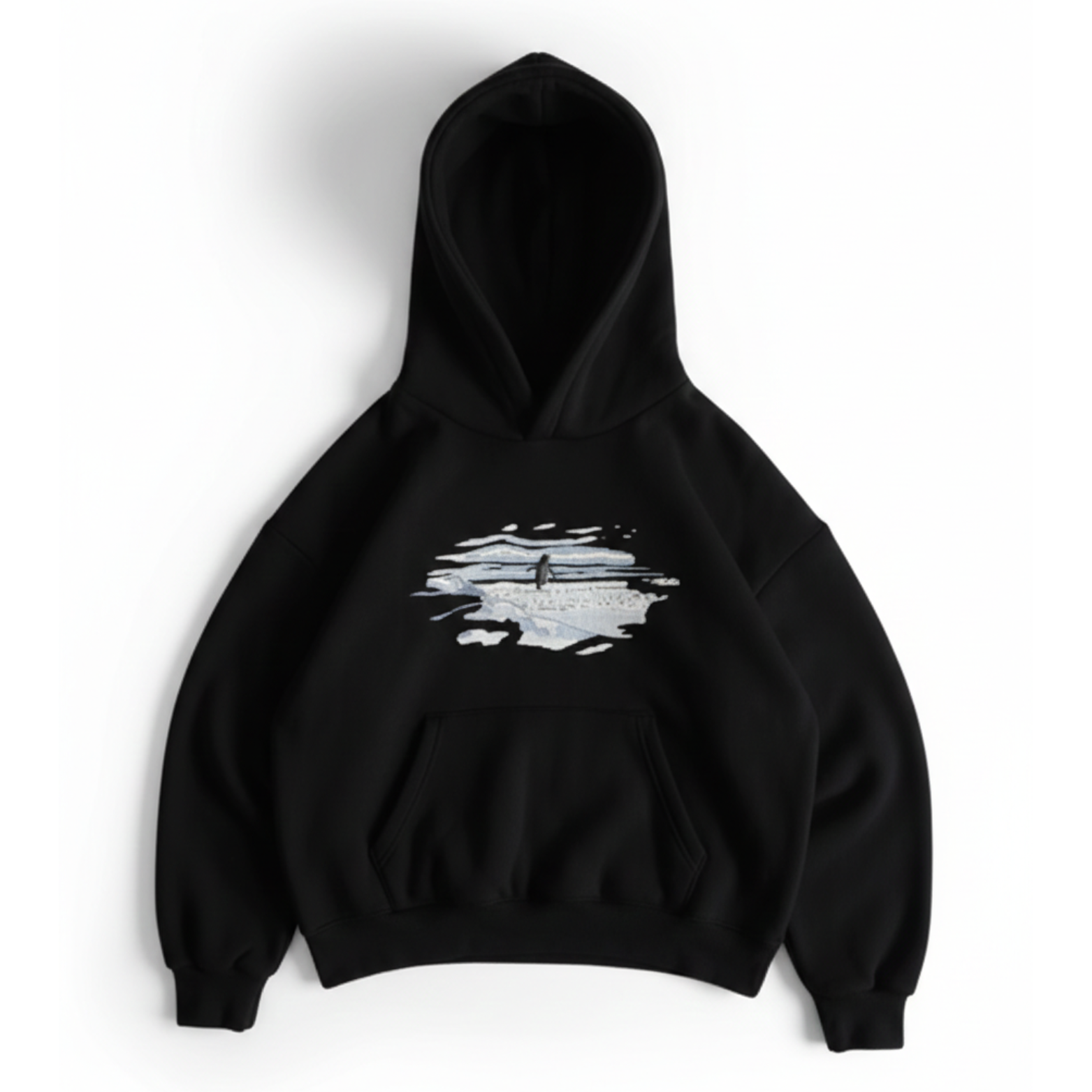 Lone Penguin But Why Oversized Hoodie