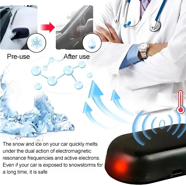💥Black Hot Sales - 50% OFF💥Electromagnetic wave anti freezing and snow removal device