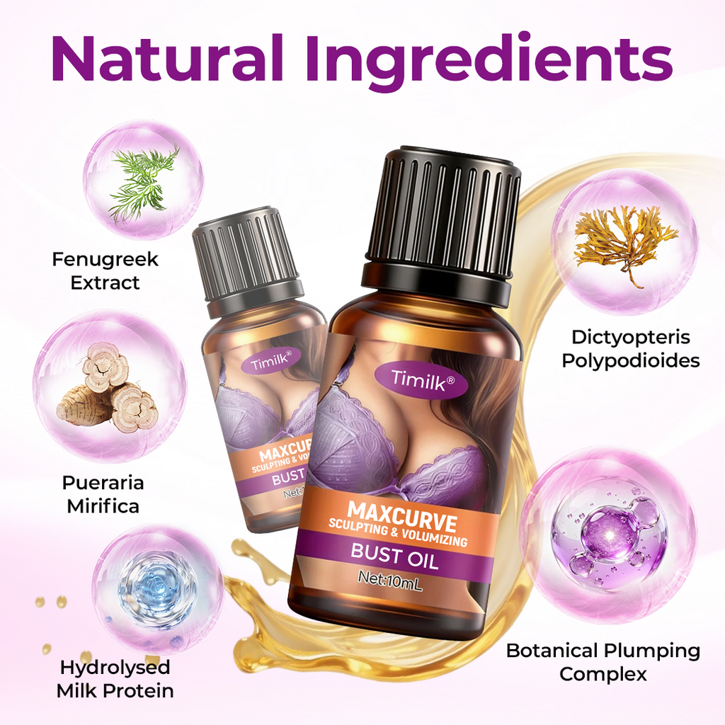 Timilk® MaxCurve Sculpting & Volumizing Bust Oil